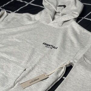 Essentials Light Oatmeal Men's Sweater